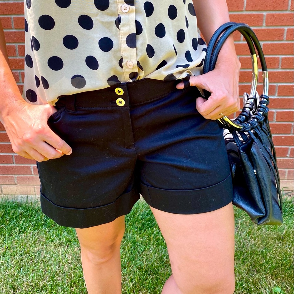 Black shorts by White House Black Market - medium